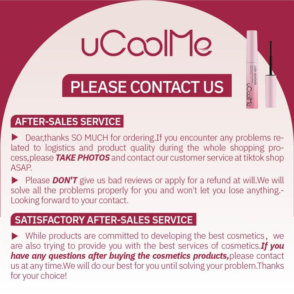 uCoolMe DIY Lash Extensions Bond Breaker Cluster Lash Removal Serum Gentle Non Irritating Cleanser Makeup Remover for At Home Longwear EyeLash Extensions Clear Remover for Self Application Individual Lashes Cosmetic