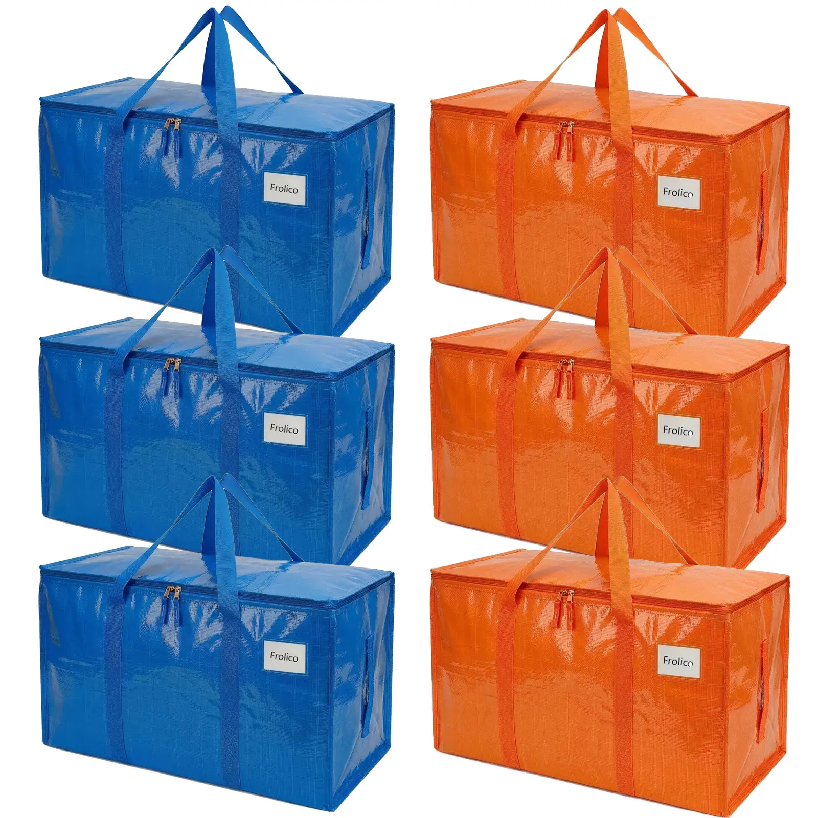 Moving Bags – Waterproof Storage Bags with Handles & Zipper, Foldable Extra large size — quick, convenient, and stylishly designed!