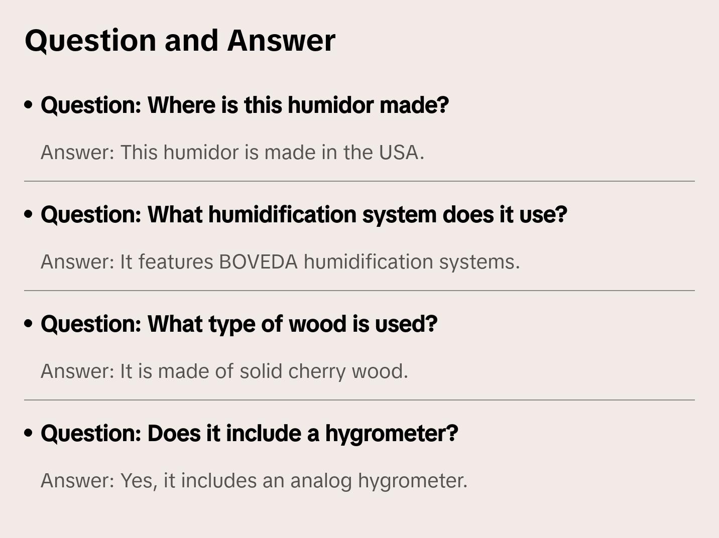 #H50C Amish Woodtop 50 Count Cigar Humidor, Made in USA