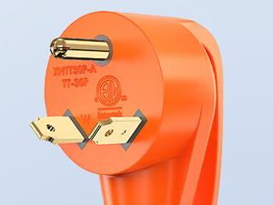 Nilight 30 Amp to 110V RV Adapter Cord 30 A to 15A RV Distribution Adapter Cord 3 Prong TT-30P Male to 3X 5-15R/5-20R Female ETL Listed for RV Camper Generator Household Outlet extension