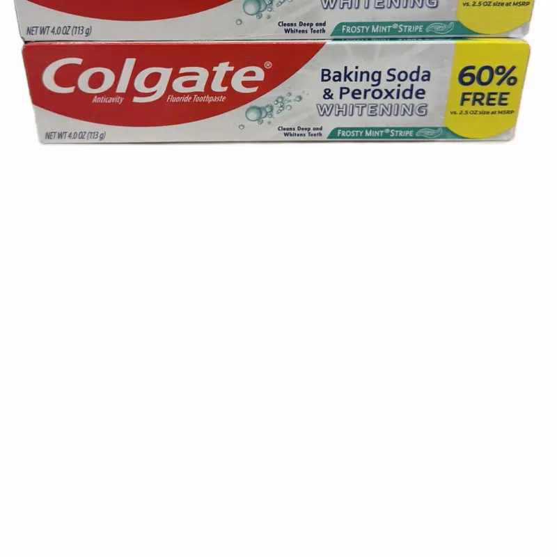 Colgate Total Whitening Toothpaste Freshens Breath Whitens Teeth Provides Sensitivity Relief Mint Flavor 24 Pack Oral Care
