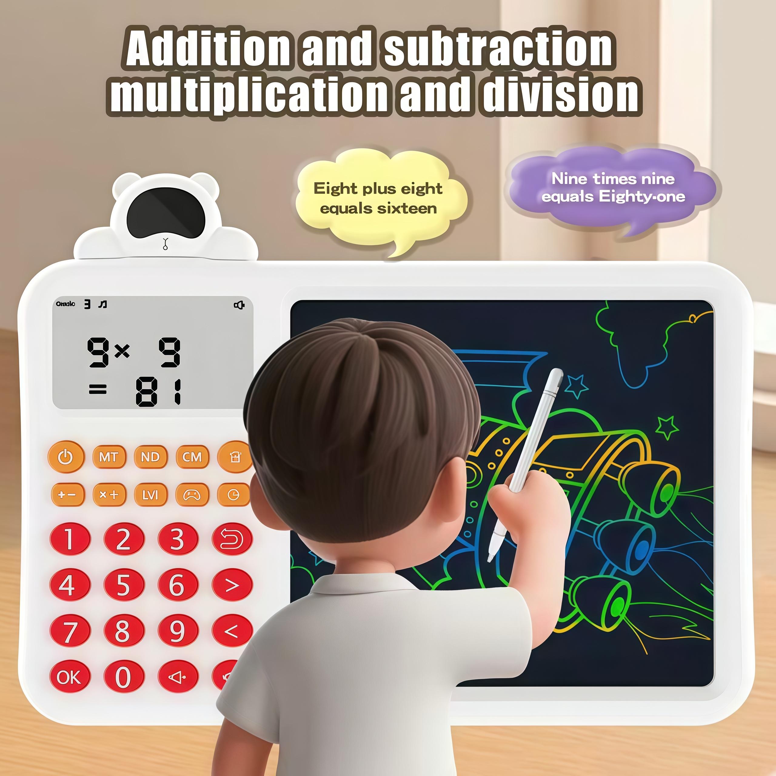 STEM Electronic Math Toy for Kids6+ I Fun Learning Game for Addition,Subtraction, Multiplication & DivisionI Portable Brain Training Educational Toy to Boost Math Confidence at Home & On-the-Go-s