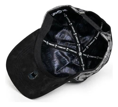 2026 Barbas Hats "Scream" Premium Streetwear Snapback – Black Adjustable Unisex Hat for Men & Women Featuring Gothic Letter Embroidery and Bold Graphic Design Inspired by Modern Urban Fashion