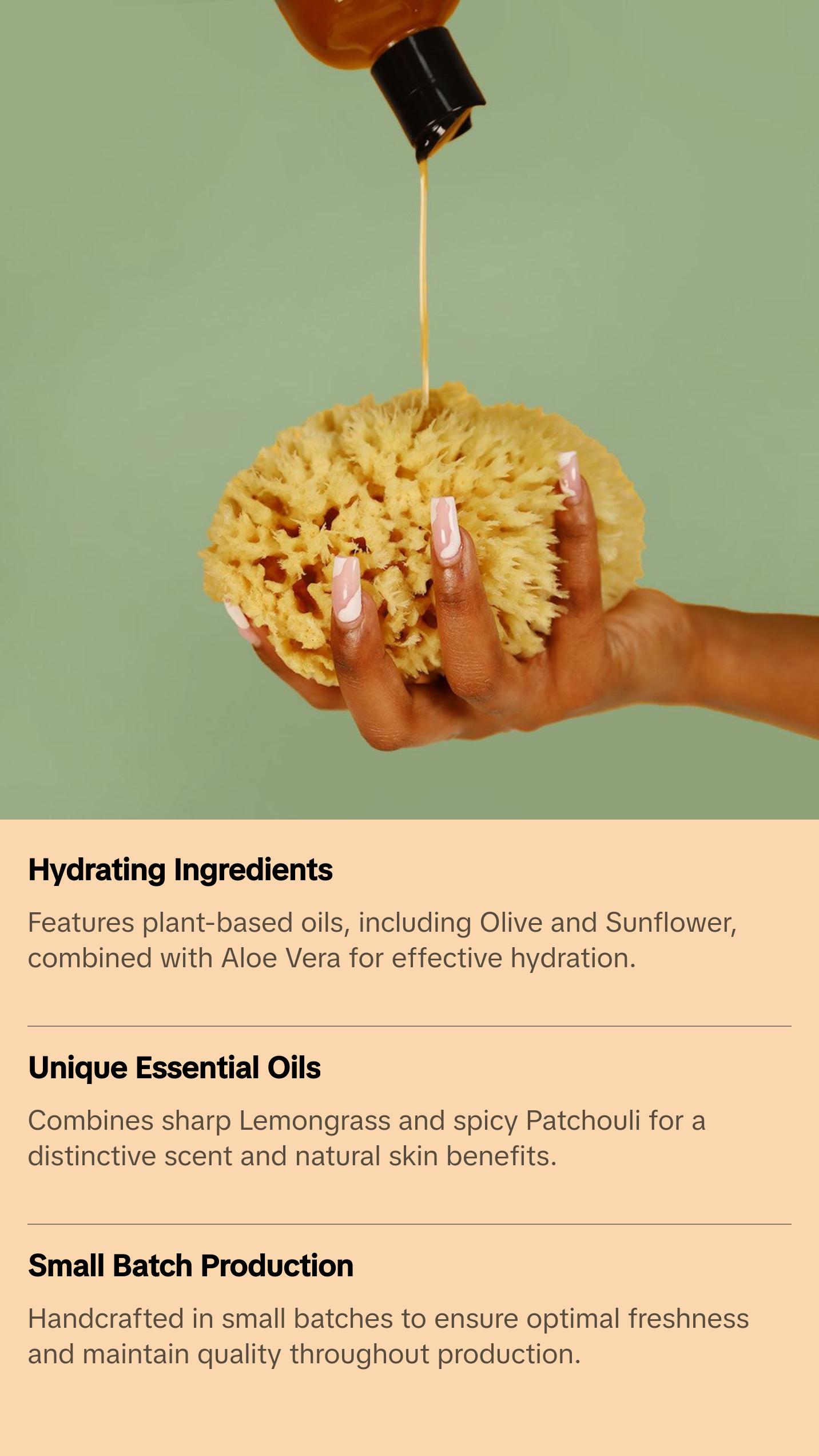 Lemongrass & Patchouli Body Wash Lemongrass & Patchouli Body Wash