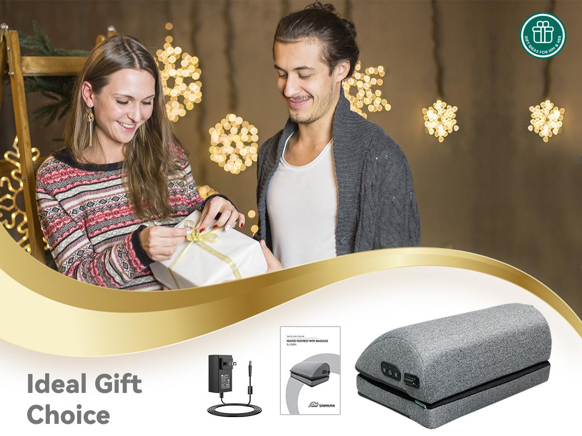 Snailax Vibration Foot Massager with Remote Control: Therapy Device, Full body relaxation, good for Lightweight. This device is easy to use to massage your feet, calves, legs, or waist, eliminating pain and discomfort. Bets Gift for your family.