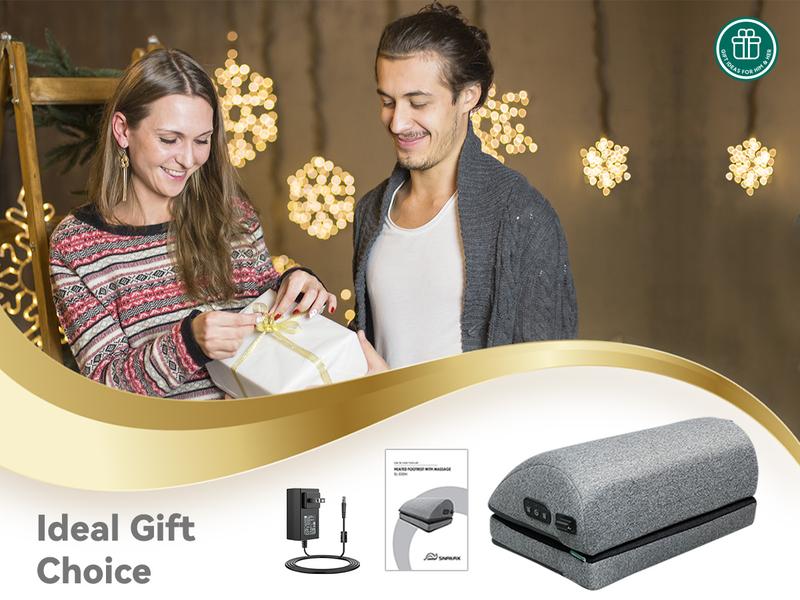 Snailax Vibration Foot Massager with Remote Control: Therapy Device, Full body relaxation, good for Lightweight. This device is easy to use to massage your feet, calves, legs, or waist, eliminating pain and discomfort. Bets Gift for your family.