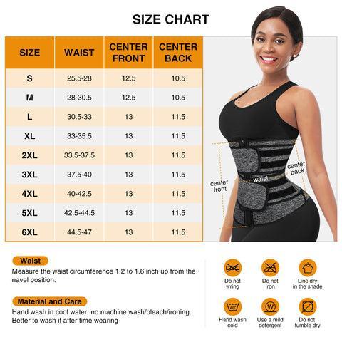 FeelinGirl Hot Selling 7 Fatting Burning Double Belt Waist Trainer Compression Fabric Shapewear Comfort Womenswear Waist Trainer SpringStatements