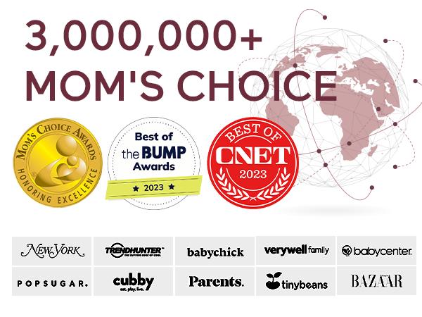 Baby wipes, Momcozy wipes - oversized, cleansing and moisturizing children's wipes, baby products, products for girls and boys, unscented baby wipes, portable maternal and child gifts, safe baby wipes