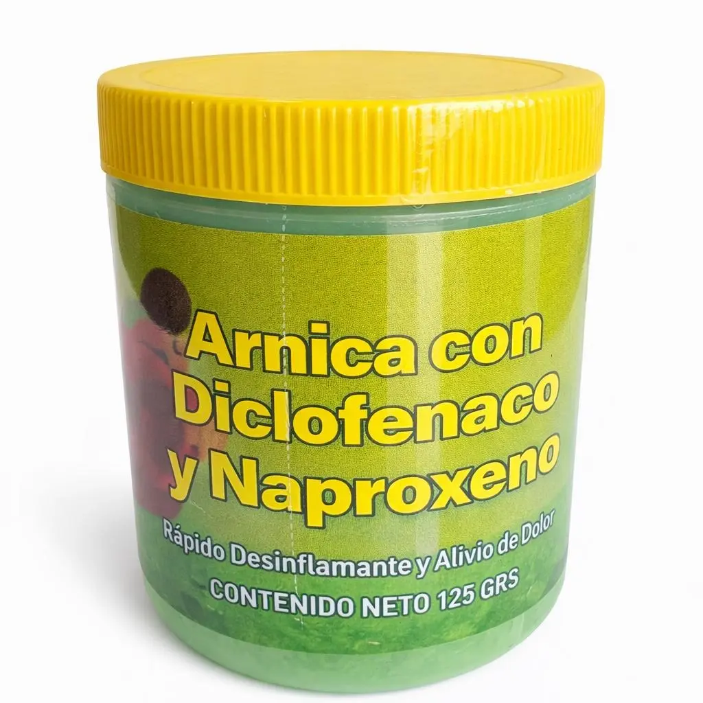 Gel Arnica Diclo y Napro – Warming Body Massage Formula for Relaxation & Skin Care, 125 gr.