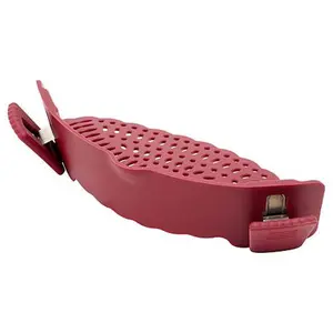 Curtis Stone Silicone Clip-On Strainer