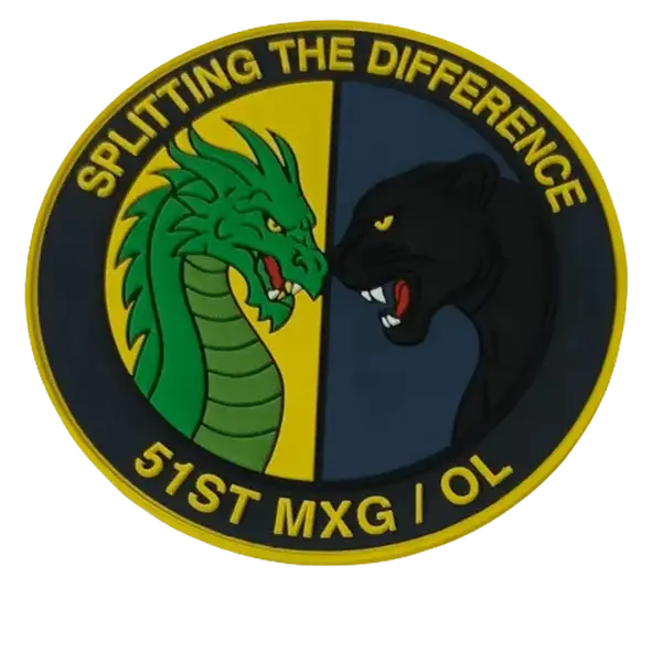 Split The Difference PVC Patch