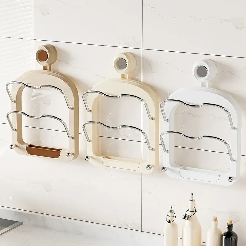 Pot Lids Holder Practical Lid Storage Organizer for Wall Cabinet Door Pantry