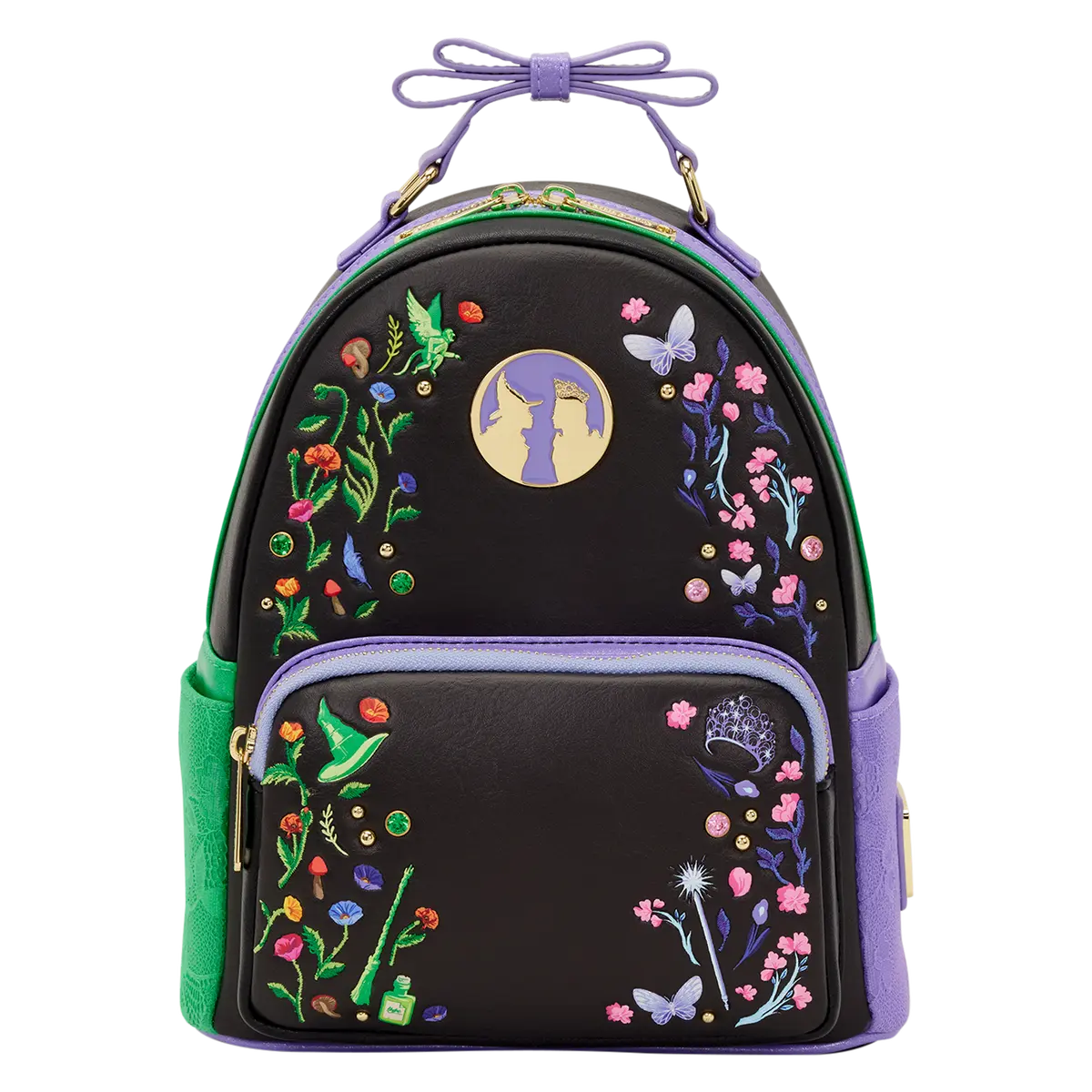 Universal Wicked Glinda & Elphaba Floral and Lace Mini Backpack