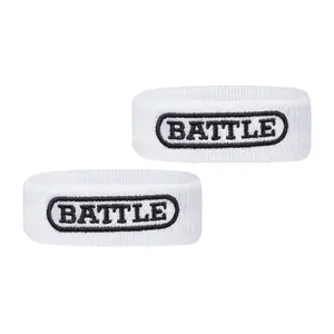 BATTLE Football Bicep Bands 2 Per Pack - 1/2" Width, Moisture-Wicking Technology, Comfortable Fit for Summer Sports