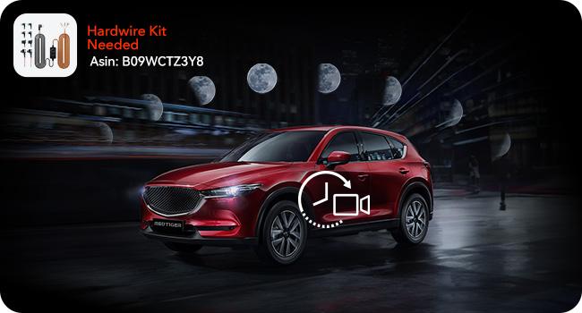 REDTIGER F17 4K 3-Channel Dash Cam with 5GHz WiFi GPS, 64GB Card, 2160P+1080P+1080P Cameras, IR Night Vision, Parking Mode, Fathers Day Gift