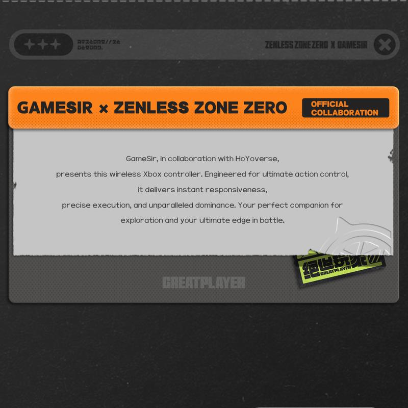GameSir G7 Pro Zenless Zone Zero Edition Wireless Controller for Xbox, PC & Android GameSir G7 Pro Zenless Zone Zero Edition Wireless Controller for Xbox, PC & Android