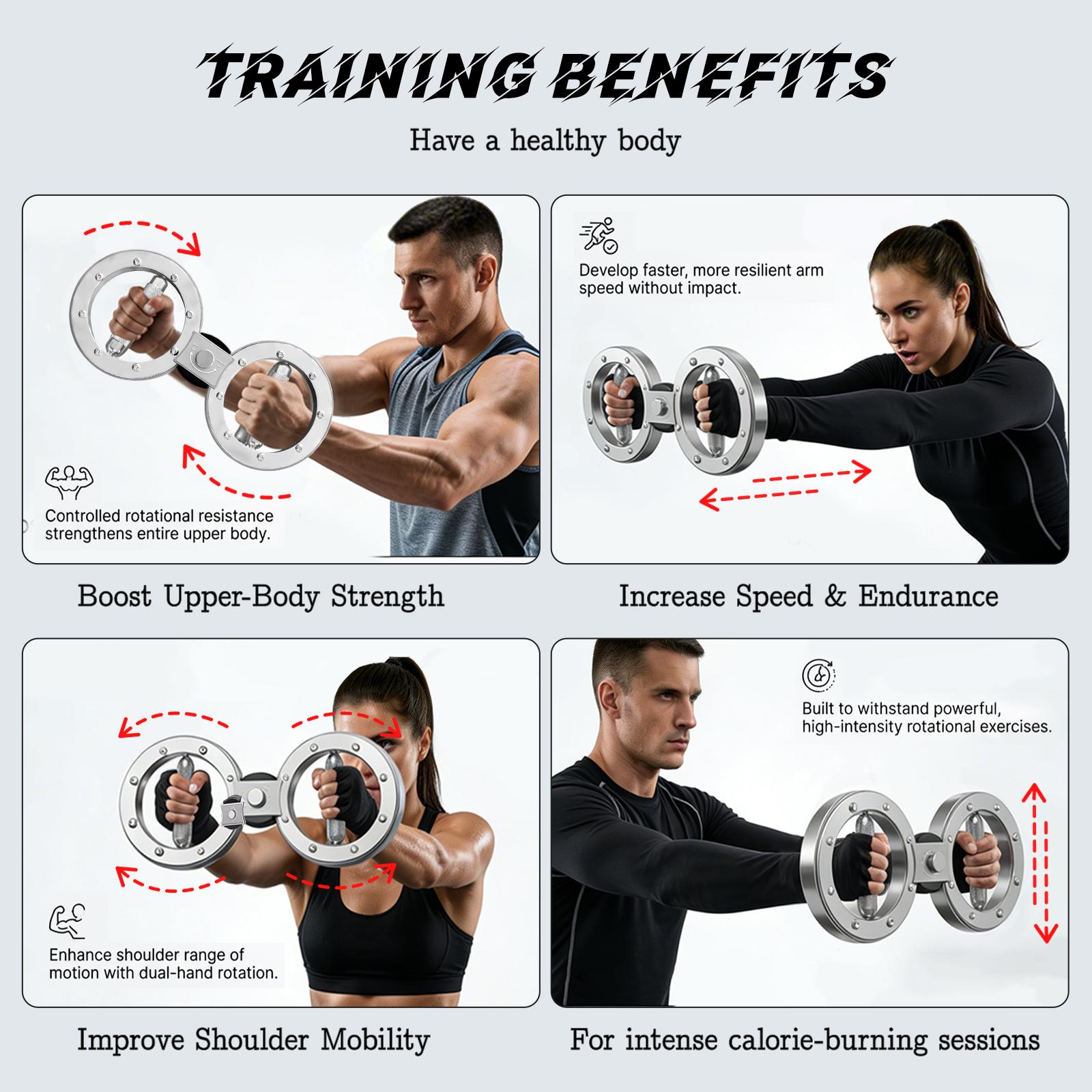 【Featured TikTok Products】S.Y.Home&Outdoor Arm Trainer-Spinning Rotator Burn Machine, 12LB Arm Exercise Equipment with Adjustable Resistance, Forearm Trainer for Boxing,Arm Twister with Flex Core Trainer, chest workout Training Explosive Power#BlackFriday 【Featured TikTok Products】S.Y.Home&Outdoor Arm Trainer-Spinning Rotator Burn Machine, 12LB Arm Exercise Equipment with Adjustable Resistance, Forearm Trainer for Boxing,Arm Twister with Flex Core Trainer, chest workout Training Explosive Power#BlackFriday