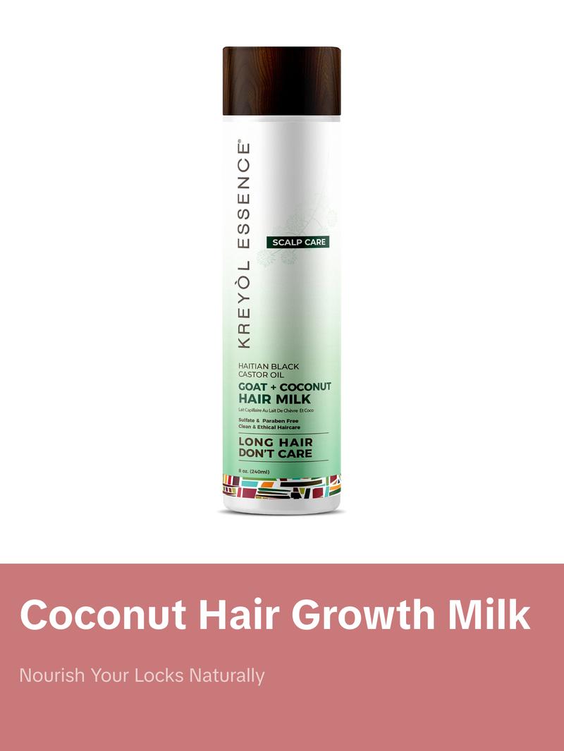 Rosemary Mint + Coconut Hair Growth Milk Therapy (8oz)