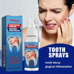 Oral Care Spray, Tooth Pain Spray, Relieve swollen and inflamed gums, Relieve tooth decay, Gentle Formula for Daily Use, Soothes Gum Fast, Improves Dryness, Portable Oral Care for Adults, Freshens Breath, Mint & Chamomile Formula
