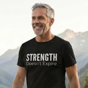 Strength Doesn't Expire T-Shirt | IronEra Athletics Comfort Fit Athletic Friendly