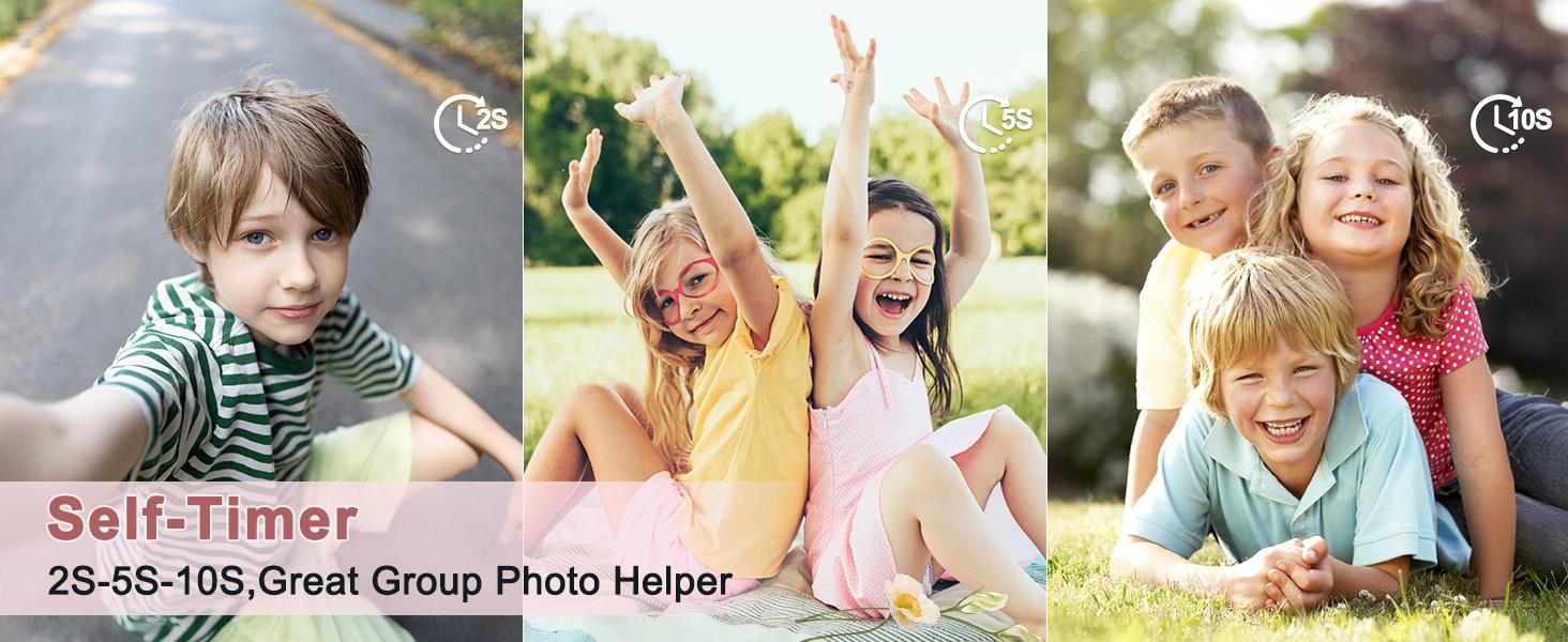INSKAM Digital Camera,1080P,16X Digital Zoom,with 64G Memory Card,Compact Small Camera for Boys Girls Kids