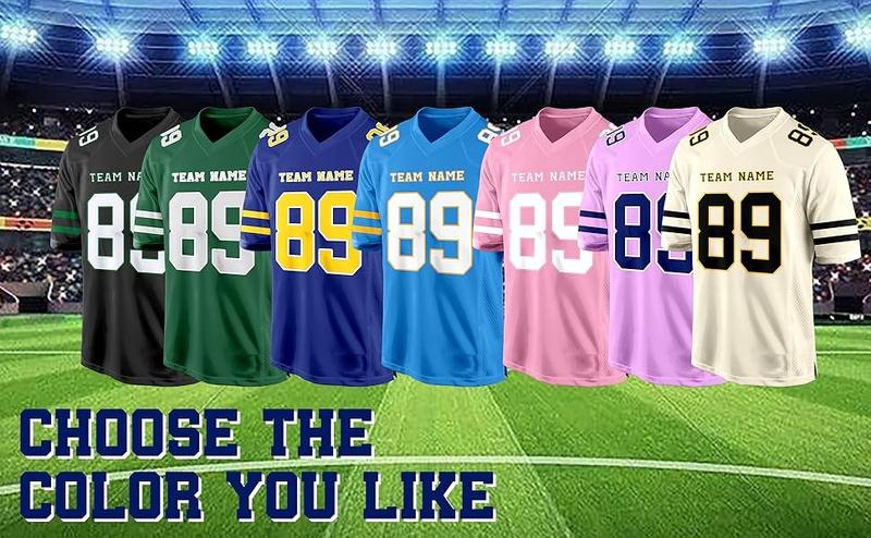 Gradient Style - Purple and Black Custom Football Jerseys for Men Women, Personalized Sports Shirts Team Uniforms Stitched Printed 2026
