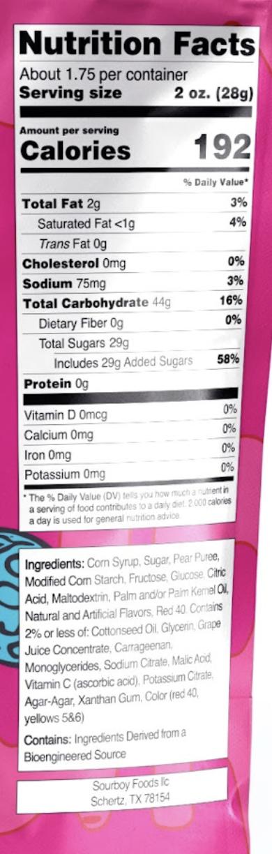 Sour Cotton Candy Gushers