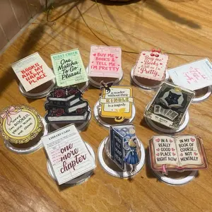 Bookish MagSafe Phone Grip, Magnetic Pop Socket Holder for Phone & Kindle, Gift for Book Lovers