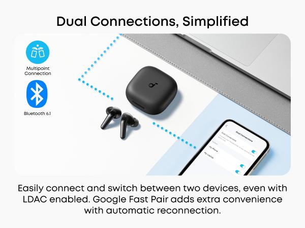 [Live Only] soundcore P31i by Anker, Real-Time Adaptive Noise Cancelling, Hi-Res Sound, 50H Playtime, Wireless Earbuds, Bluetooth Earphones, Spatial Audio, Fast Charging, IP55 #tiktokshopsummersale