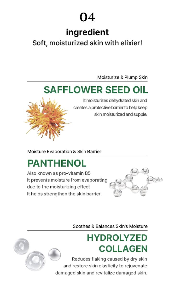 [Beauté Derm] Skin Protection Elixer Essence Rich in Panthenol Moisturizing Complexes Ceramides & Amino Acid Complexes for Deep Hydration and Skin Barrier Protection Firm & Lift Serum