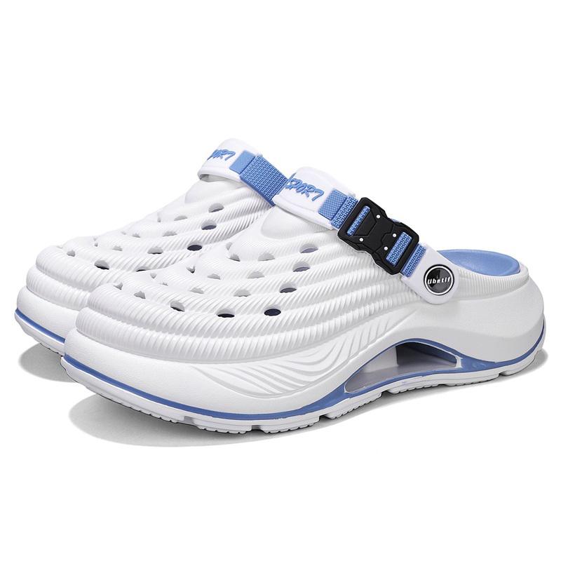 Men's and Women's  Clogs Outdoor Thick Sole Non-Slip Odor Resistant Durable Quick Drying Soft Beach Sandals.Summer Slippers