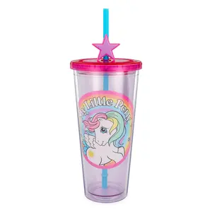 My Little Pony Starshine 24-Ounce Carnival Cup With Lid and Straw Topper Charm