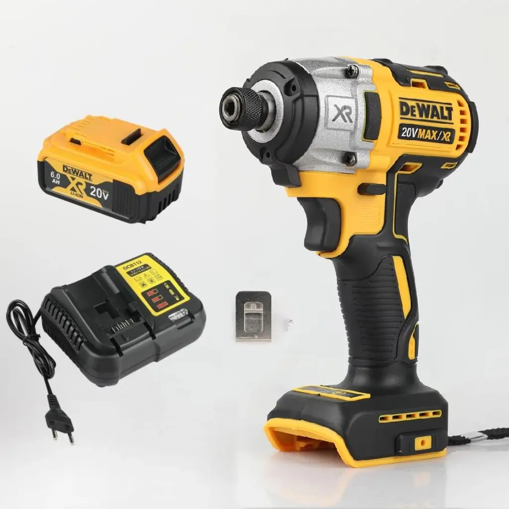 Dewalt 20V Brushless Impact Drill - DCF887 Model, 205Nm Torque, Wireless Screwdriver with Dewalt Battery