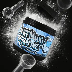 SUPPDAWG BuffDawg Creatine Bioperine® - Unflavored 5g Premium Creatine Monohydrate for Strength Endurance & Recovery - 30 Servings