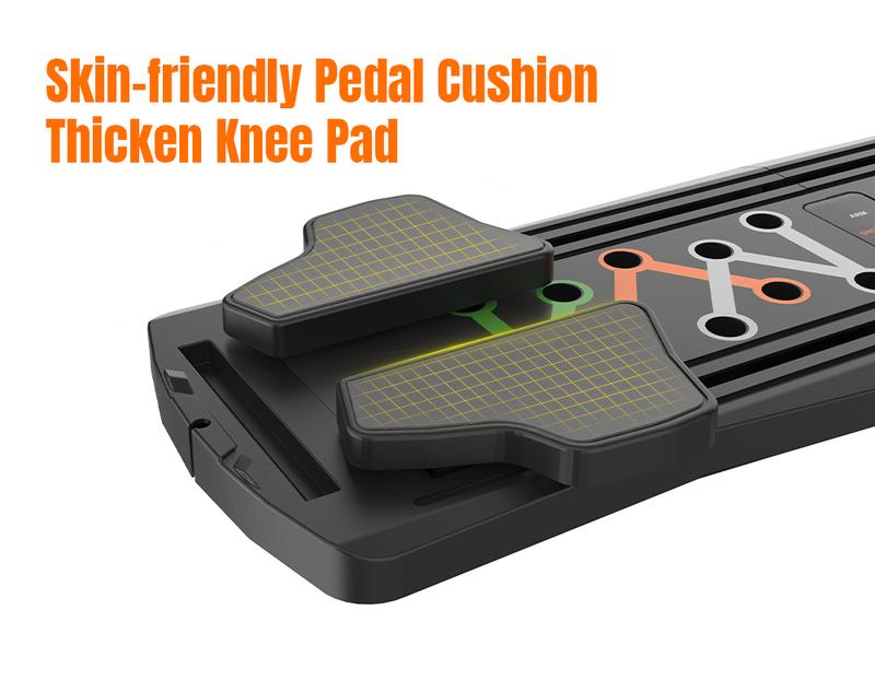 RELIFE REBUILD YOUR LIFE 7-in-1 Pilates Reformer Board, Ab & Core Workout Machine, Foldable Home Pilates Reformer Full Body Training, 330LBS Capacity