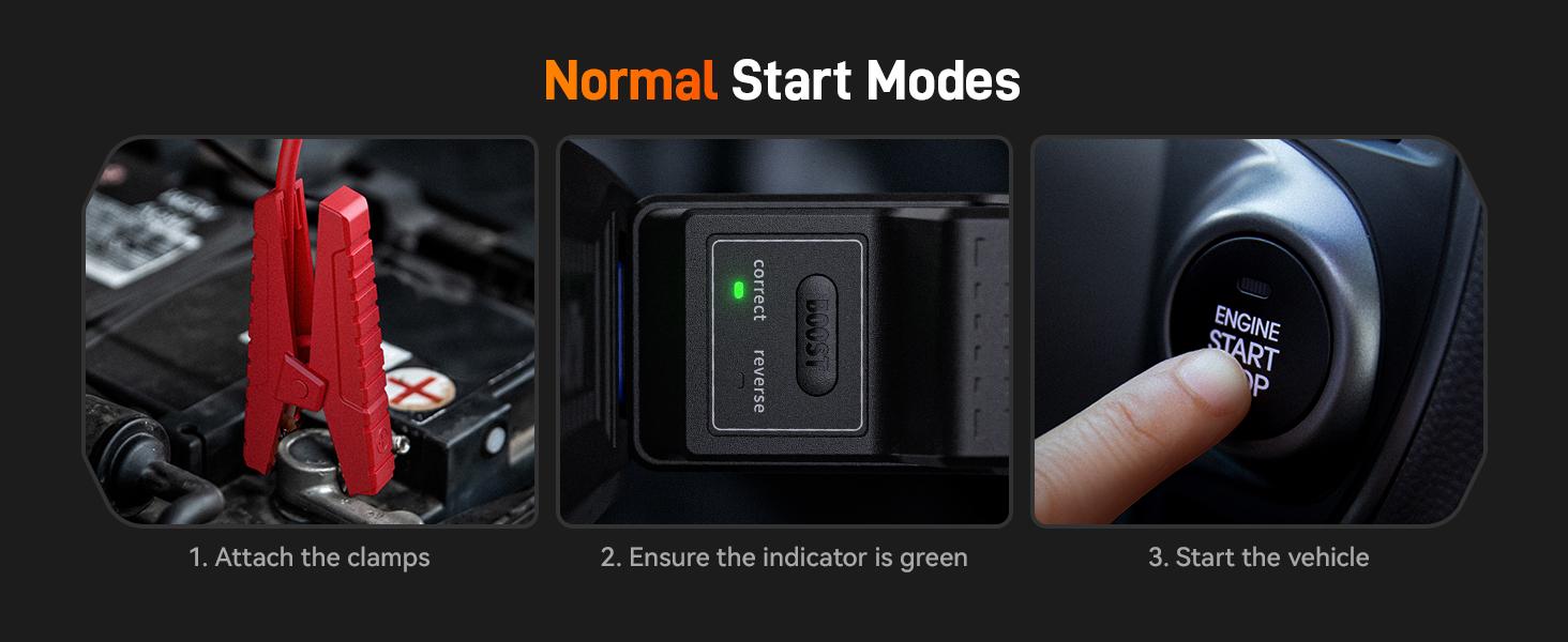 WOLFBOX 4000A Jump Starter with 160PSI Air Compressor, 12V Car Battery Booster, 65W Fast Charge, 88.8Wh Portable Tire Inflator, LED Display for 10L Gas & 10L Diesel Engines, LED Light, Jumper Cables