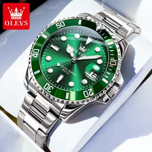 OLEVS 5885 Men's Classic Quartz Watch Date Luminous Waterproof Wristwatch