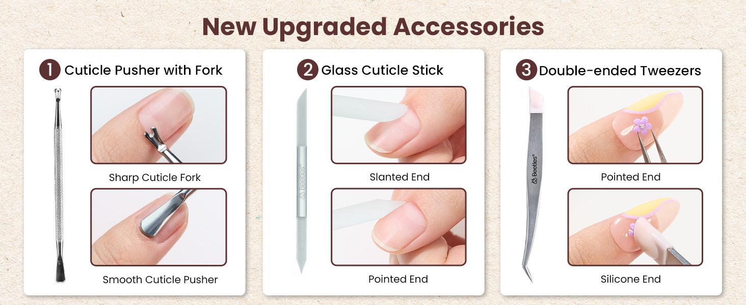 Beetles 25Colors+ Gel Nail Polish Starter Kit【UV Light&Top Base Gel&Diamond Decorations&Stickers&Manicure Tools】DIY Nails Art Gift salon nails at home #SpringTok Cutics   #cozyvibes #effortlessbeauty Cosmetic