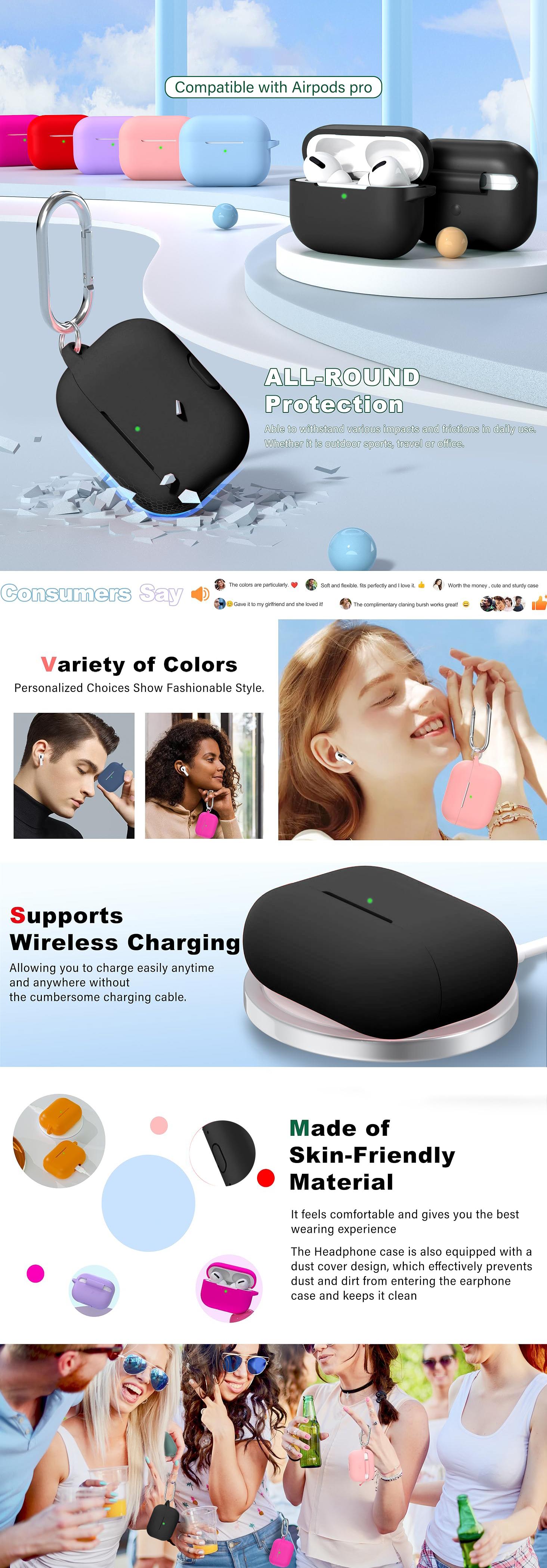 for AirPods Pro 3 Case 2025 with Cleaner Kit,Soft Silicone