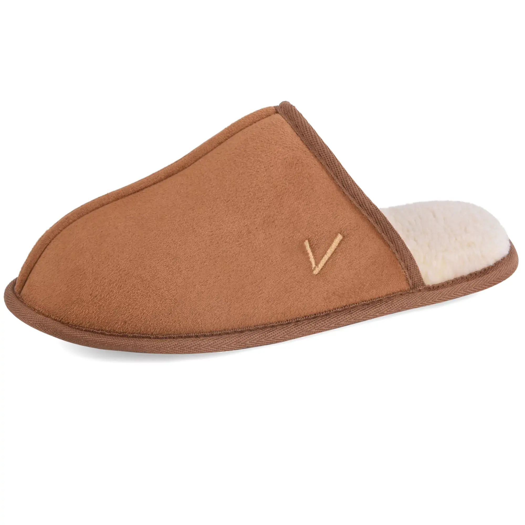 VONMAY Men's Cozy Scuff Slippers – Comfortable Memory Foam Slip-On House Shoes, Soft Footwear for Men, Flipflop & Slides clogs  men