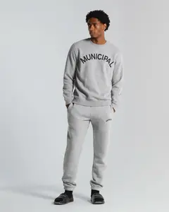 M.OG-330 Crew Sweatshirt - Soft Mid-Weight Fleece with Rib Gusset Neck & Tagless Interior for All-Day Comfort