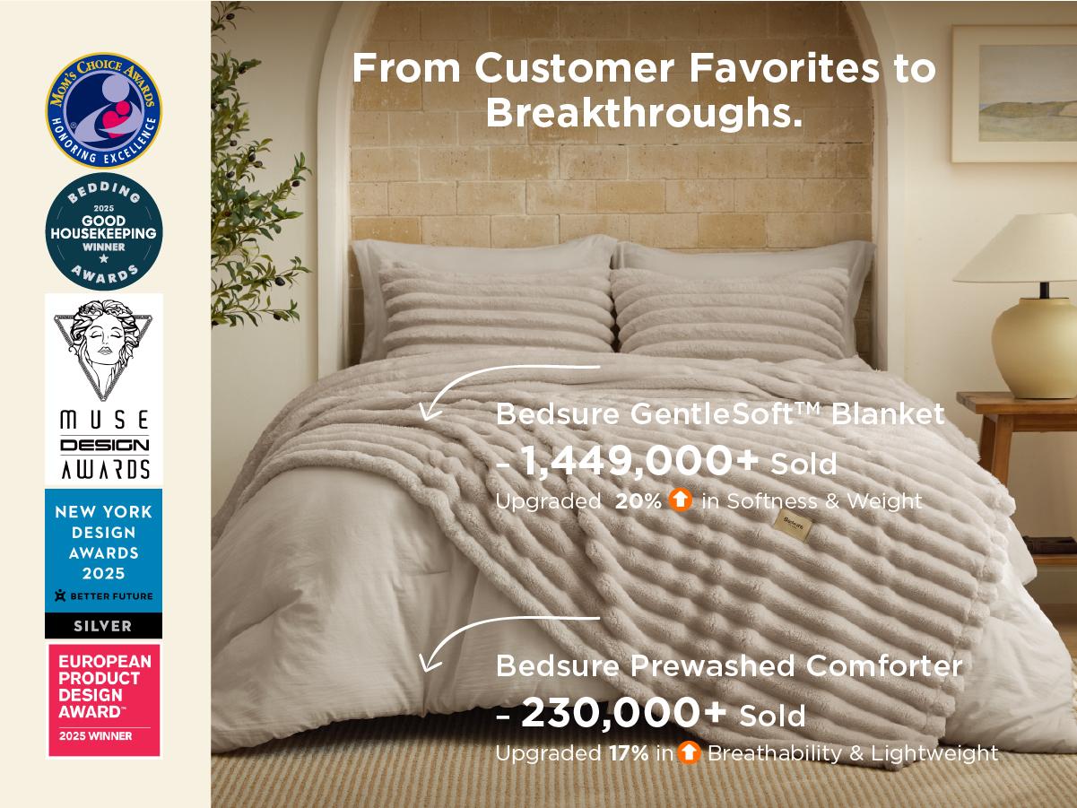 【Spring Glow Up】Bedsure 6 Pieces Gentlesoft 2-in-1 Comforter Set and Detachable Fluffy Blanket, All Season , SnapTech Design for Space Saving 【Spring Glow Up】Bedsure 6 Pieces Gentlesoft 2-in-1 Comforter Set and Detachable Fluffy Blanket, All Season , SnapTech Design for Space Saving