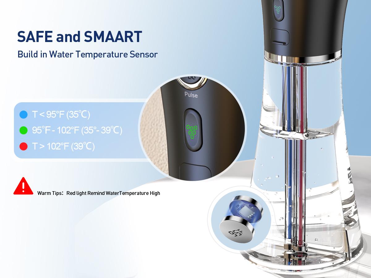 HeaDot Electric Ear Wax Removal - Water Spray,Rechargeable,Temp Detection,IPX7 Waterproof,Effective Ear Flushing System - Viral Ear Cleaner