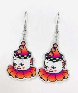 Happy Clown earrings