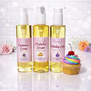 Scented Body Oil 6.7oz Vegan Skin Repair with Vitamin E Moisturizing Hydrating Formula for Soft Skin