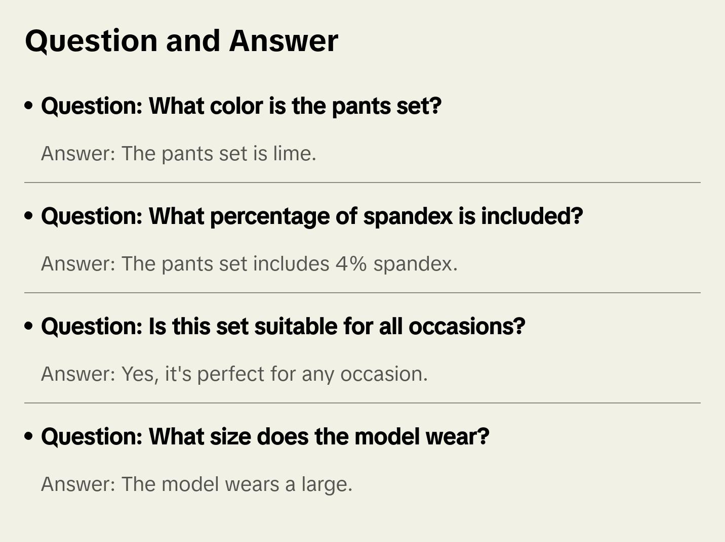 Lets Connect Pants Set (lime)