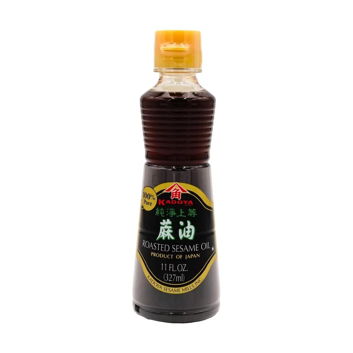 KADOYA 100% Pure Toasted Sesame Oil - Premium Japanese Cooking Oil for Stir-Frying, Salad Dressings & Flavorful Seasoning - 327ml KADOYA 100% Pure Toasted Sesame Oil - Premium Japanese Cooking Oil for Stir-Frying, Salad Dressings & Flavorful Seasoning - 327ml