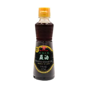 KADOYA 100% Pure Toasted Sesame Oil - Premium Japanese Cooking Oil for Stir-Frying, Salad Dressings & Flavorful Seasoning - 327ml