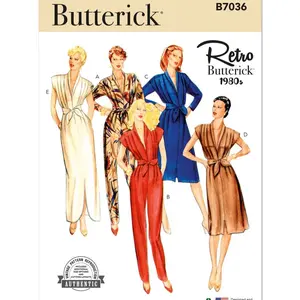 Butterick B7036 sewing pattern