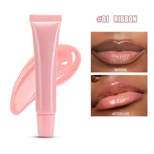 Glossy Lip Glaze Waterproof Long Lasting  Moisture Cosmetic Hydrate Crystal